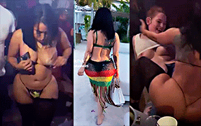El Apocalipsis Dominicana encontró una lesbiana muy hábil en Disco