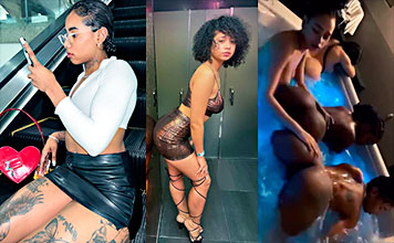 Limor Dominican, La GZ, J Cataleya y otra Lesbiana Mass En Calentura