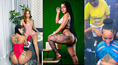 Megan Janelle dominicano está devastado por Lesbyan Borrahas