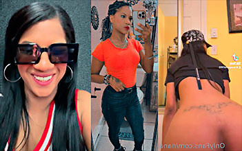 Dominicana Nana quiere luchar por su culo y melocotón