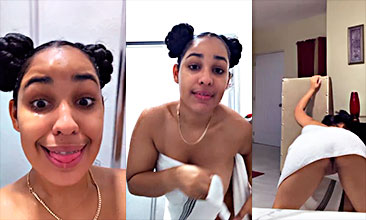 La juventud dominicana Aleska se queja y dice que me trata mal