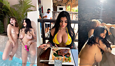 Carely Ruiz fantasía Kurel tener un trío muy caliente
