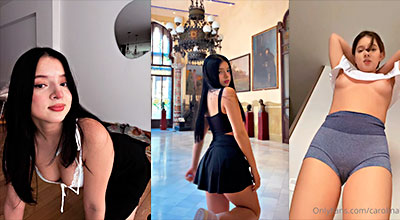 Hermosa Carolina se abre a cuatro