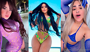 Influencia dominicana Jen Kezada y su gigante Totazo