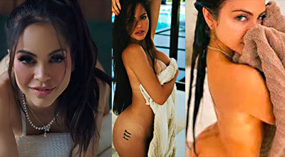 Nati Natasha Video muy caliente y Semidesnaude Spicy
