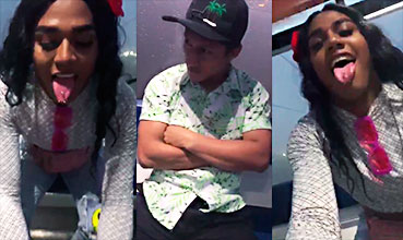 Otro video porno en La Aerovia de Guayaquil con un Trans en Chupadere