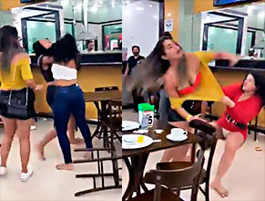 una mujer loca se cansó de ser víctima y golpeó a su rival
