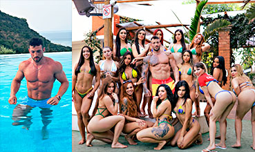 15 manic sluts against Mr. Maximo Garcia fucking without mercy