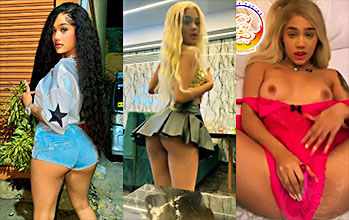 Artista Urbana Dominicana Masha Masturbándose Con Un Potente Vibrador