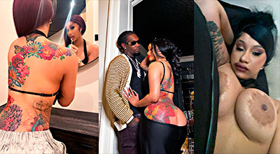 Cardi B looks for porn whores for her husband Offset at the party