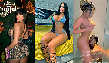 Catharina Gama and Juliana Queiroz lesbian brazilian porn video