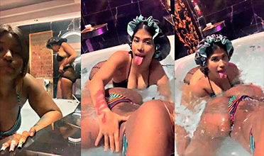 Dominicana Mayelin Con Una Lesbiana Dándose Vida En la Cabaña