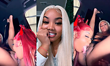 Drippin Velvet gets the squirt out of that screaming whore’s pussy