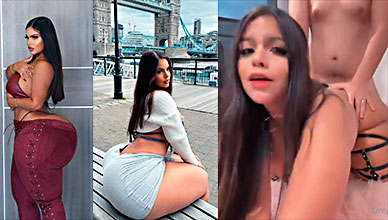 Gracie Bon Solo Dice Que Rico Papi Mientras La Están Follando 🍑