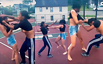 Grave Pelea Callejera Entre Americanas Celosa Por Una Polla