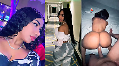 La Dominicana Babyy Beautyy Singando Al Estilo Perrito