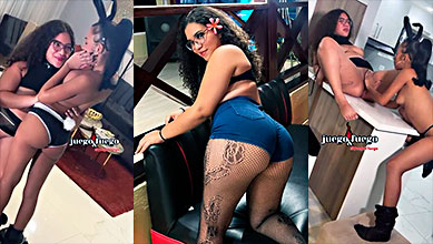 La Maricona Yerismel Guerrero Es Devorada Por Una Conejita Lesbiana