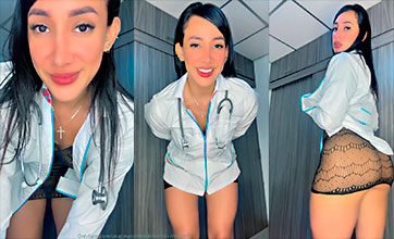 Llego Tu Doctora Porno Y Favorita Dice Ana jones 🎃