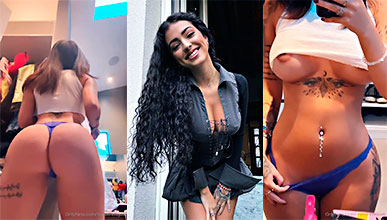 Malu Trevejo Con Los Pezones Rosaditos Con Deseos De Follar