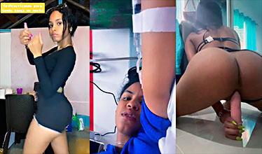 Se Pone Un Suero La Dominicana María Angelica Luego De Una Paja Fuerte
