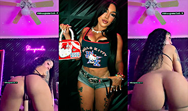 Dominicana Shupamela En 4 Bailando Un Dembow Bien Rico