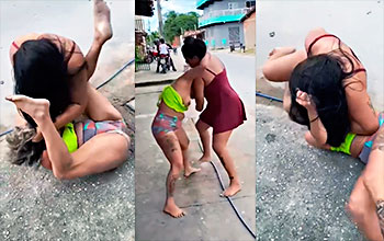 Pelea Fuera Del Control Y Se Dan Muchos Golpes Por Un Hombre