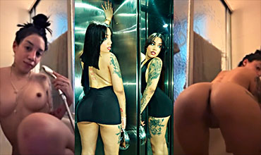 Shupamela En El Baño Lavándose El Toto Y Con Ganas De Singar
