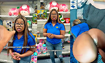 he seduces the store worker and breaks her pussy hard