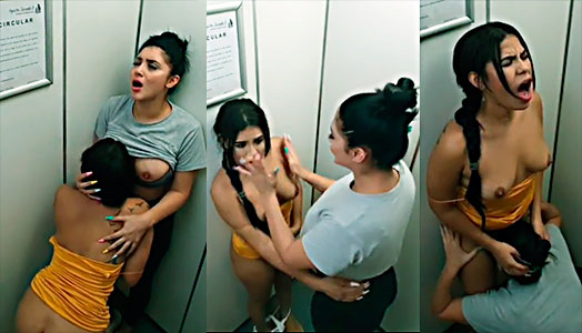 Mira Porque La Multaron En El Ascensor