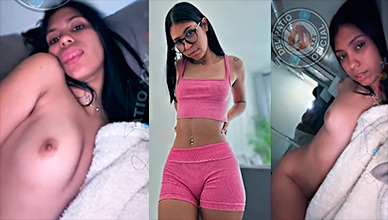 Dominicana Ashley Con Una Gran Adicción A La Masturbación