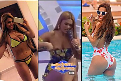 Dominicana Caroline Aquino Se Le Sale Una Teta En Plena Entrevista