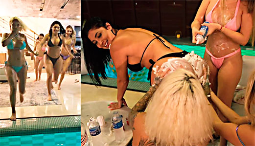 Continuación Del Cumpleaños De La Colombiana Martina Smith Y Varias Lesbianas