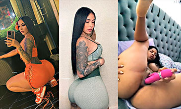 Dominicana Carmen Diaz Se Mete Tremendo Consolador En El Coño