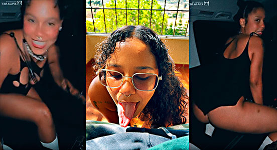 Dominicana Tokischa Sin Pantis En El Carro Con Muchas Ganas