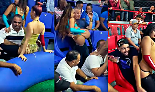 Galleros Dominicanos Vueltos Locos Con Las Putas Stripper