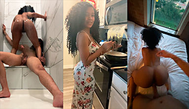 Koa Buddhaxxx fucking her boyfriend even in the bathroom