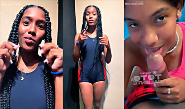 La Dominicana Madeline Es Muy Buena Chupando Polla