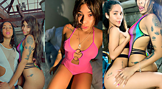 4 Lesbianas Dominicanas Con La Calentura Vaginal Al 100