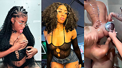 Leonor Bautista En Tríos Con 2 Lesbianas En El Baño Dándose Cariño