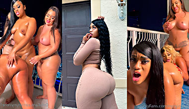 NyNy Irene fucking with her 3 lesbian friends