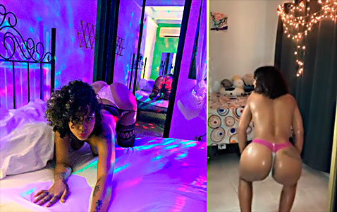 Dominicana Tokischa Bailando Calentura Vaginal (Desacato Escolar)