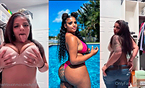 busty KKVSH is addicted to long dildos