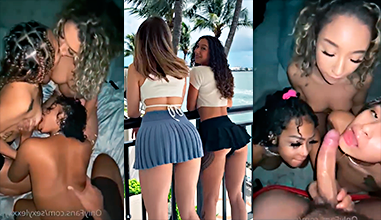 Lexy Xo forms a porn quartet with many deep throats