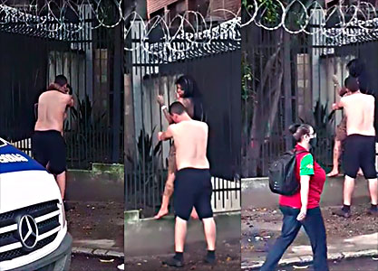 they went out drunk to the streets to fuck in the middle of everyone
